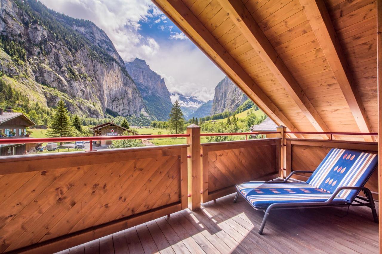 Apartment Lauberhorn, Luxury With Best Views Lauterbrunnen Eksteriør billede
