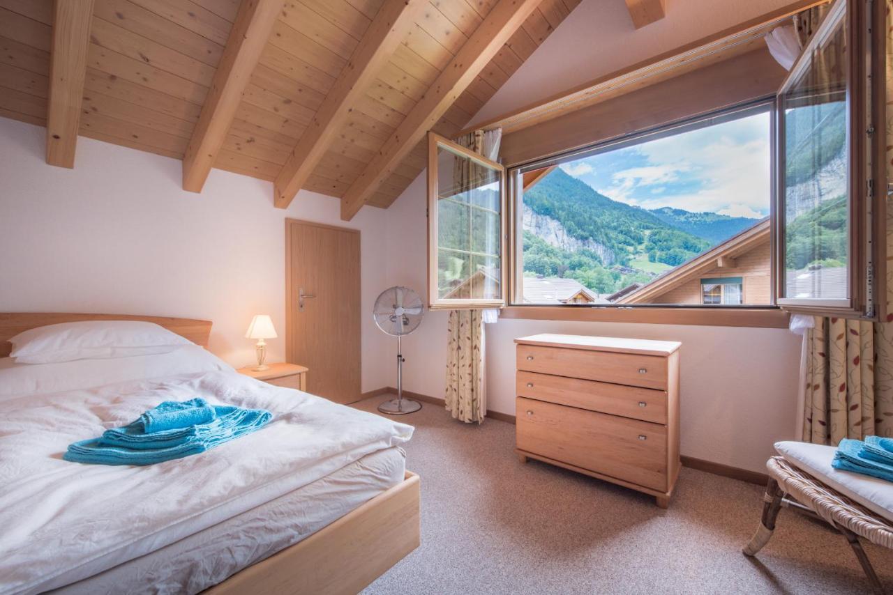 Apartment Lauberhorn, Luxury With Best Views Lauterbrunnen Eksteriør billede